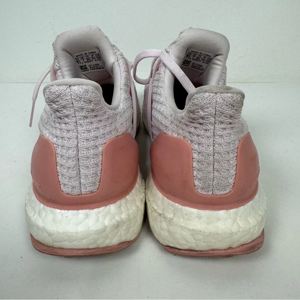 Adidas Pink Purple Ultraboost Sneakers Running Athletic